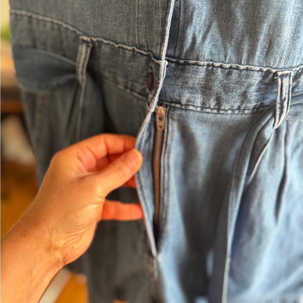 GAP Blue Denim Jumpsuit - Picture 9 of 12